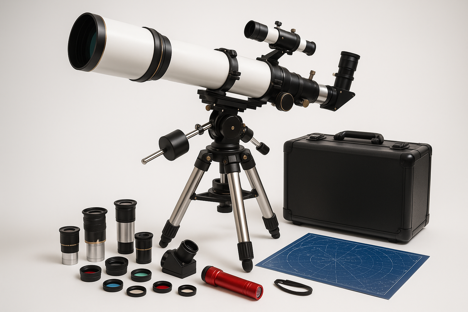 Astronomy Optics, Lenses, Mounts, Weights, Filters & Books