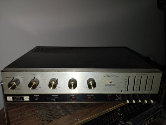 True Vintage 1968 "The Fisher 160" Solid State Receiver - Works!