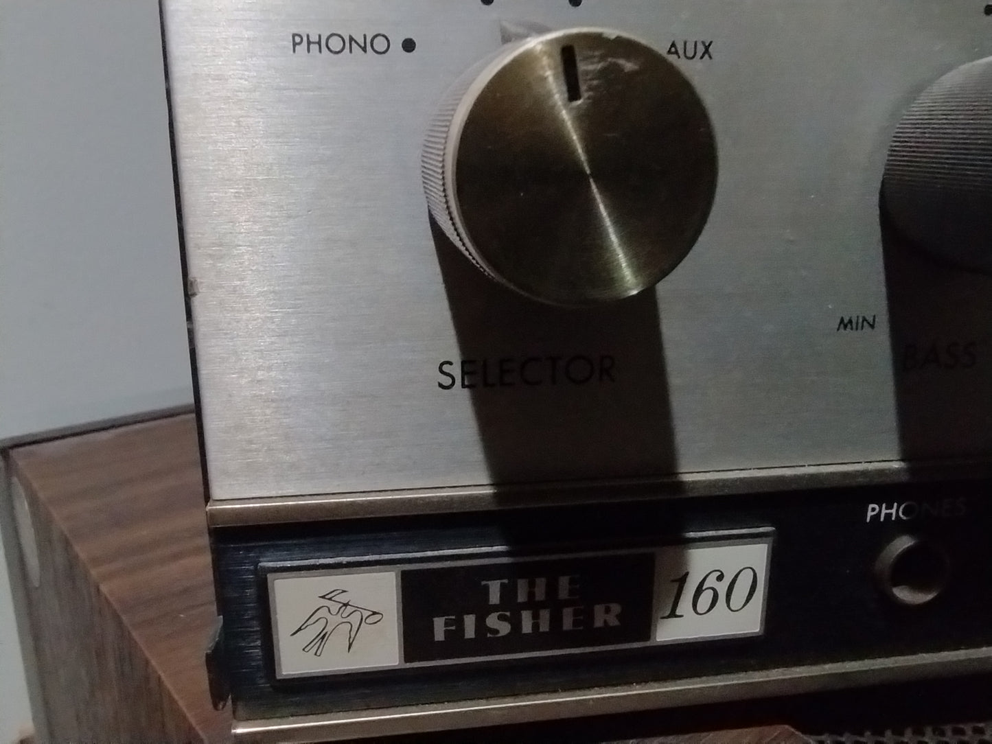 True Vintage 1968 "The Fisher 160" Solid State Receiver - Works!